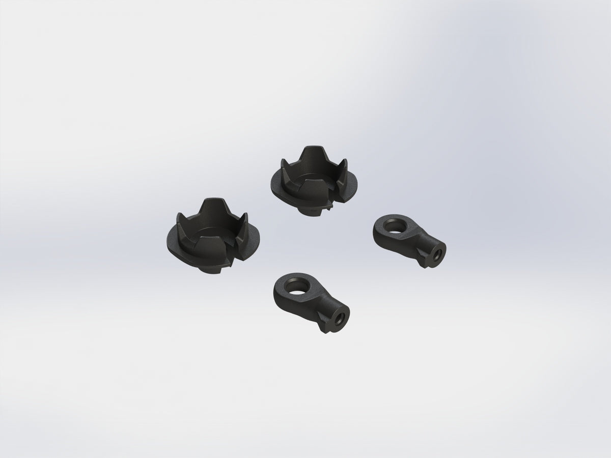 Arrma Shock Rod End Set HD AR330409