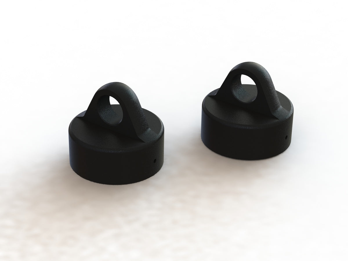 Arrma Shock Cap Aluminum Black 6S (2) AR330491