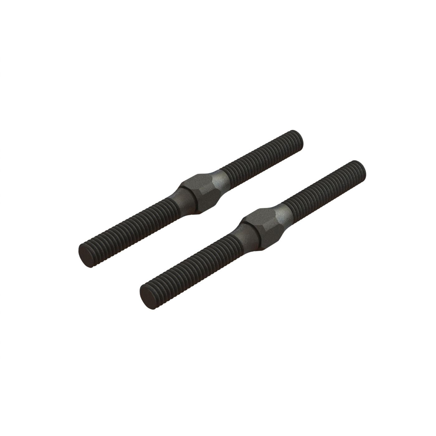 Arrma Steel Turnbuckle M4x48mm Black (2) AR330542
