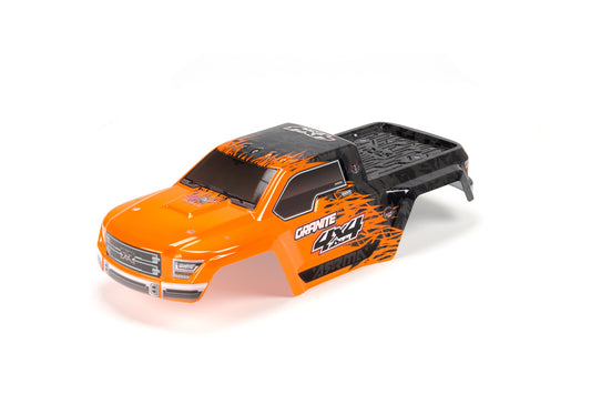 Arrma Body Painted/Decal Orange GRANITE 4x4 BLX AR402208