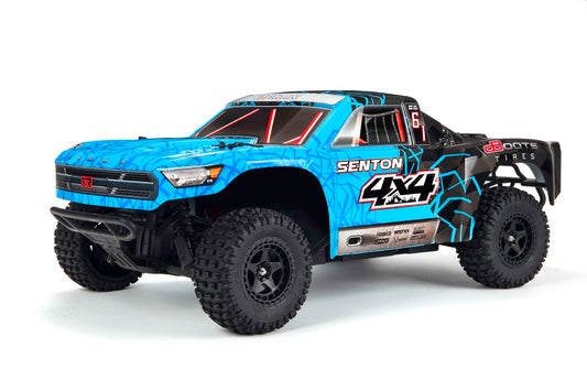 Arrma Body Pntd Decal Trim Blue Senton 4x4 Mega AR402247