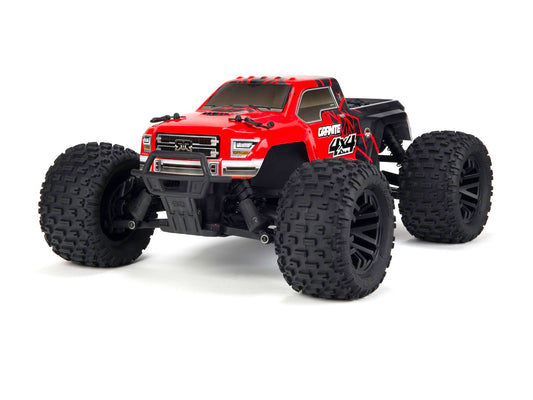 Arrma Body Pntd Decal Trim Red GRANITE 4x4 MEGA AR402256
