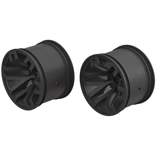 Arrma MT 2.8 Wheel 14mm Hex Black (2) AR510097