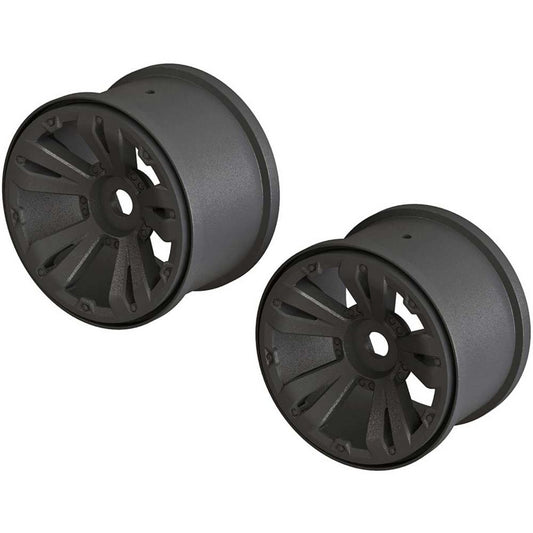 Arrma MT 3.8 Wheel 17mm Hex Black (2) AR510111