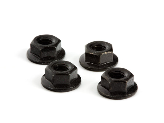 Arrma Serrated Flange Wheel Nut 4mm (4) AR708003