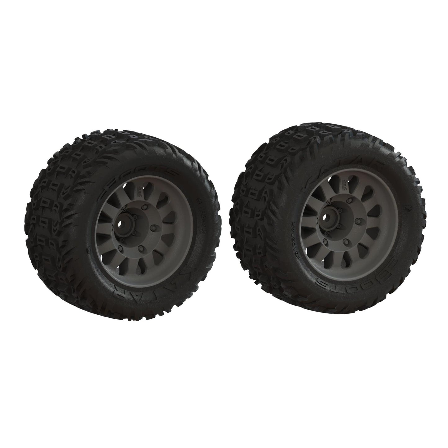 Arrma dBoots 'Katar' Tire Set Glued (2) ARA-1553
