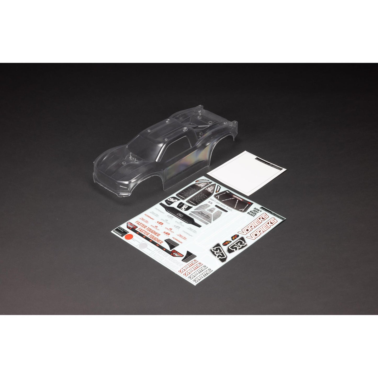 Arrma Vorteks 2wd Clear Body with Decals ARA-1554