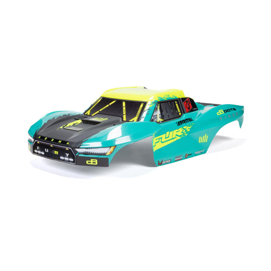 Arrma FURY Painted Decaled Trimmed Body Set, Green 1:10 ARA-2120