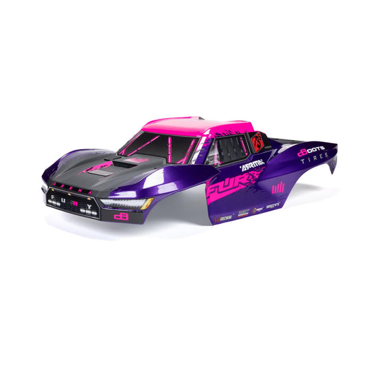 Arrma FURY Painted Decaled Trimmed Body Set, Purple 1:10 ARA-2121