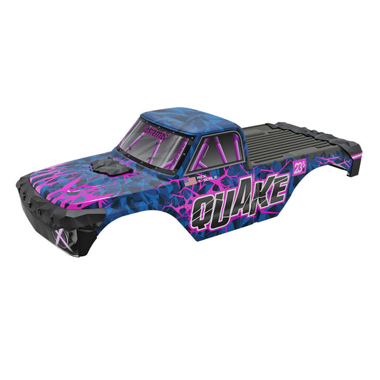 Arrma QUAKE Painted Decaled Trimmed Body Set, Purple ARA-2873