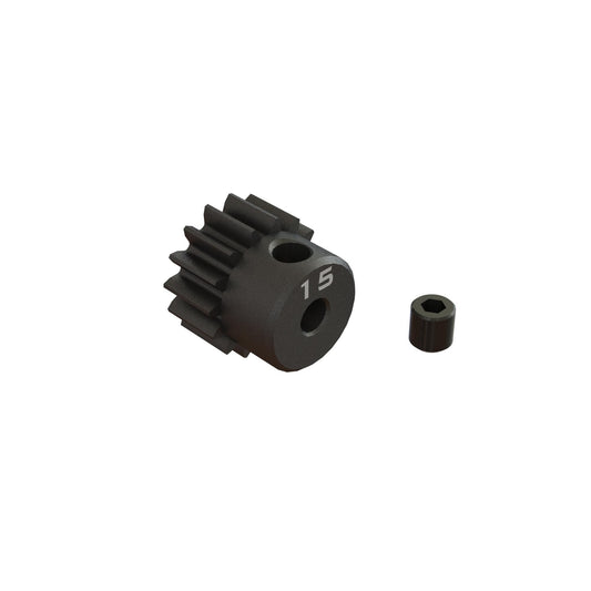 Arrma 15T 0.8Mod 1/8" Bore CNC Steel Pinion Gear ARA311077
