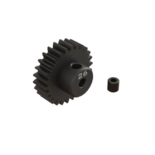 Arrma 26T 0.8Mod 1/8" Bore CNC Steel Pinion Gear ARA311088