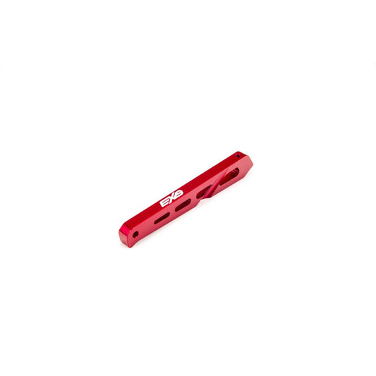 Arrma Rear Center Chassis Brace Aluminum 87mm Red ARA320566