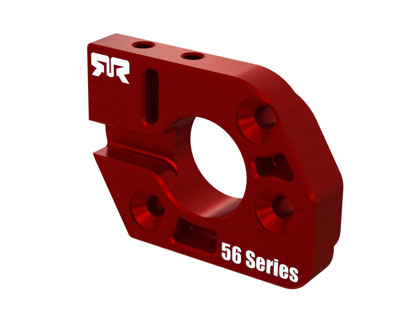 Arrma Aluminum Motor Plate 56 Series Red ARA320591