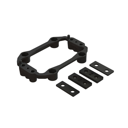 Arrma Aluminum Servo Mount Plastic Holder Set ARA320650