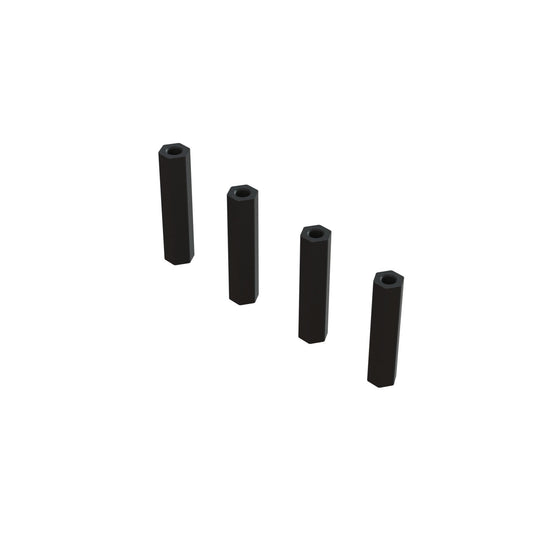 Arrma Aluminum Servo Mount Posts (4) ARA320651