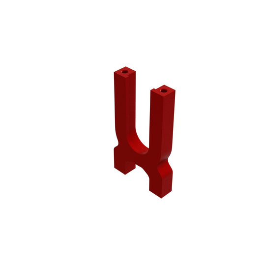 Arrma Aluminum Center Diff Holder, Red ARA320666