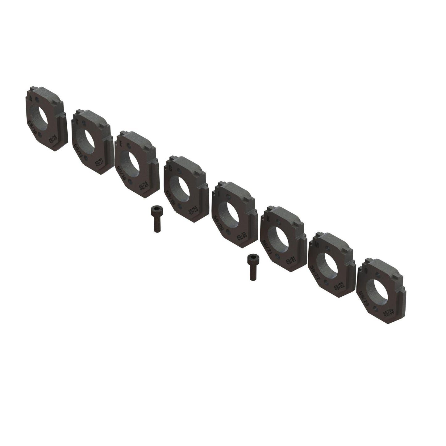 Arrma Motor Mount Set (8) ARA320744