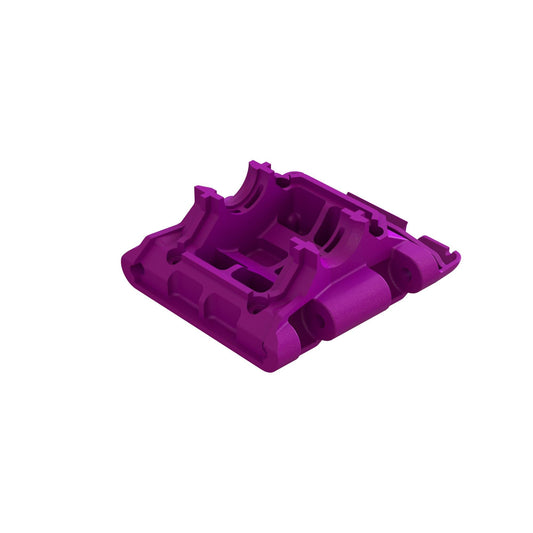 Arrma Rear Lower Skid/Gearbox Mount, Purple ARA320770
