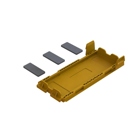 Arrma Battery Door Set, Orange ARA320797