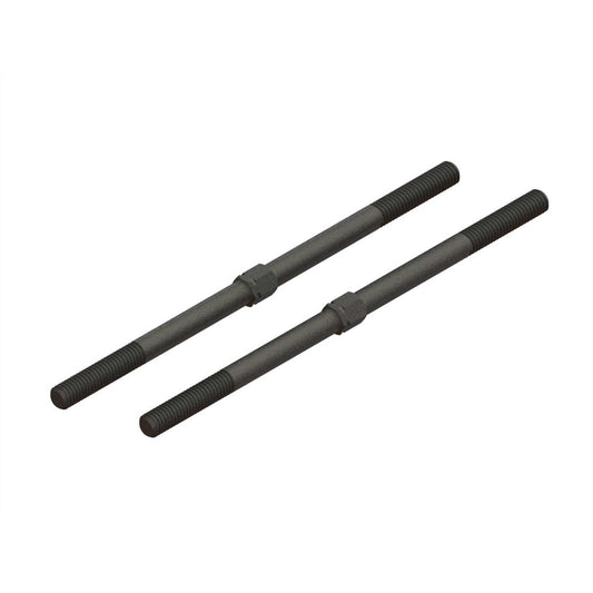 Arrma Steel Turnbuckle M6x130mm (Black) (2) ARA340156
