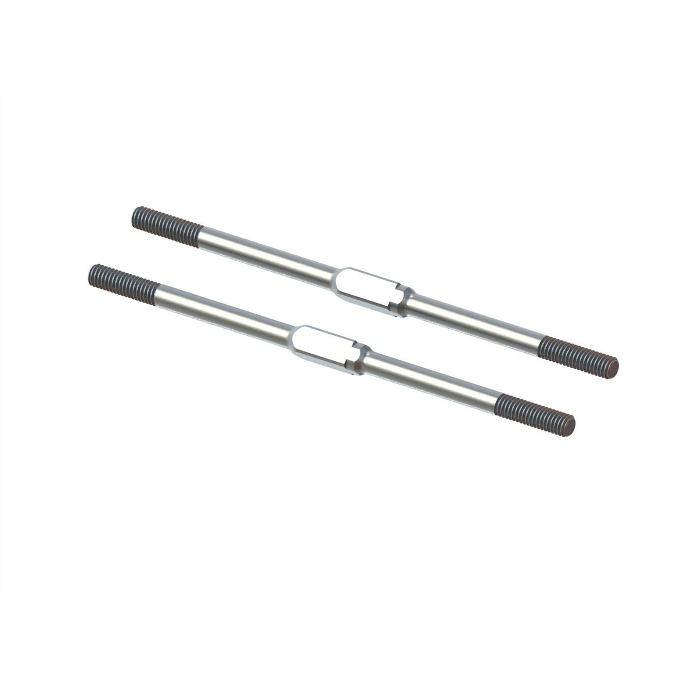 Arrma Steel Turnbuckle M4x95mm Silver (2) (Kraton / 6S) ARA340175