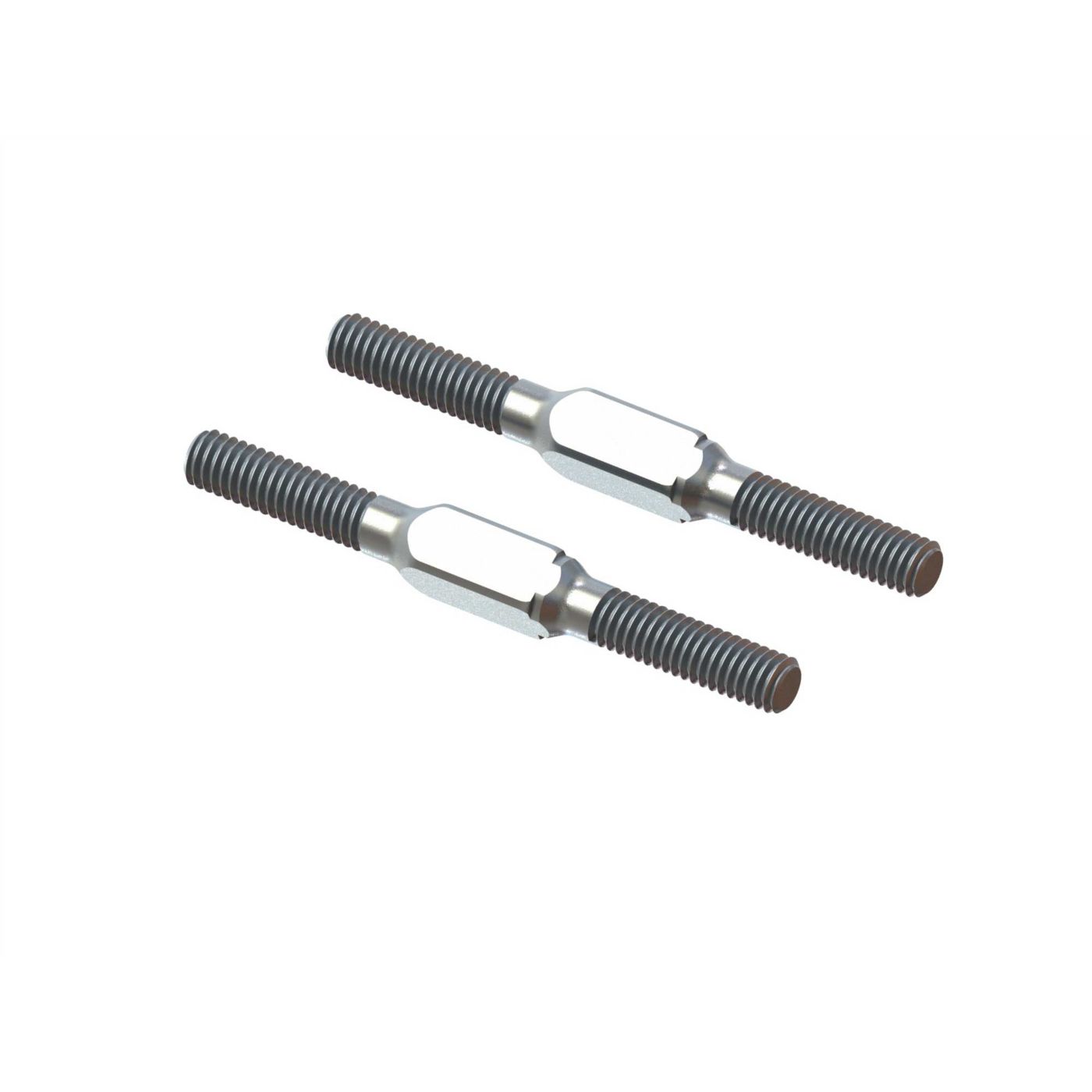 Arrma Steel Turnbuckle M4x45mm Silver (2) ARA340176