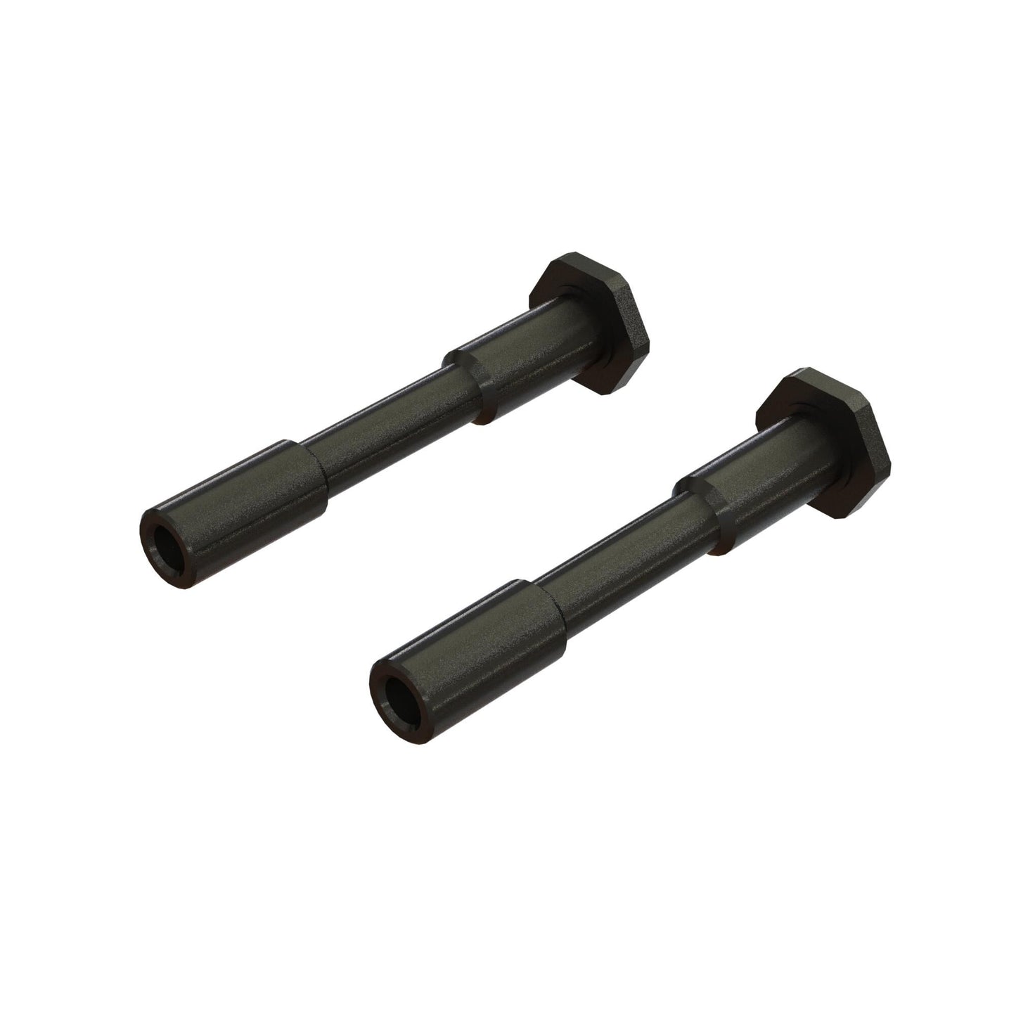 Arrma Steel Steering Post 6x42mm Black (2) ARA340186