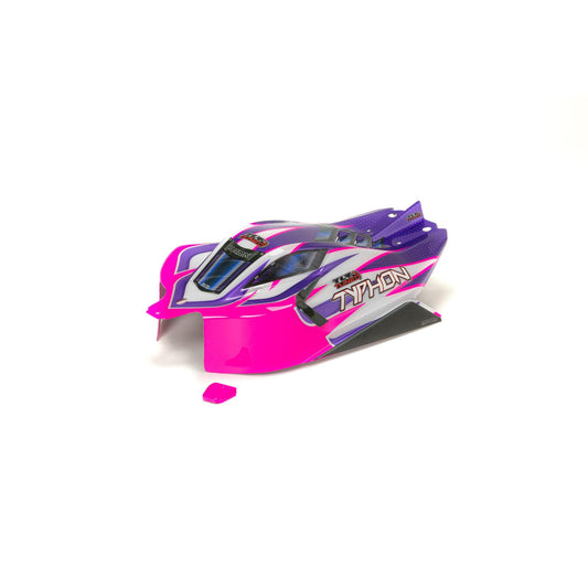 Arrma Finished Body, TLR Tuned Pink/Purple: TYPHON ARA406162