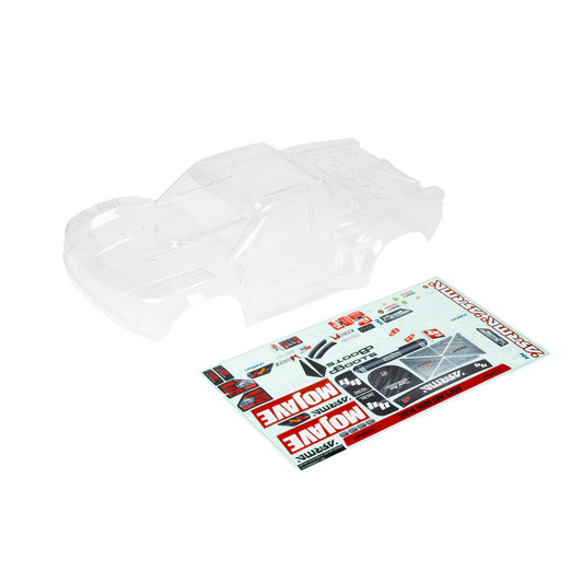 Arrma MOJAVE 4S Clear Trimmed Body with Decals ARA406167