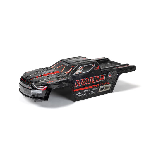 Arrma KRATON 8S Painted Decalled Trimmed Body Black 1:5 ARA409010