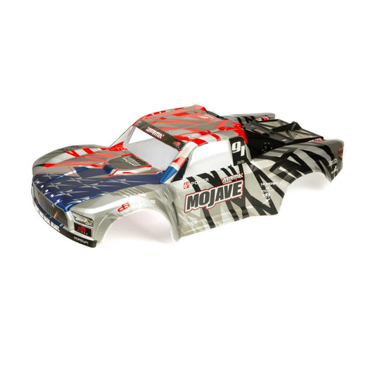 Arrma MOJAVE 6S BLX Finished Body (Sliver/Red) ARA411005