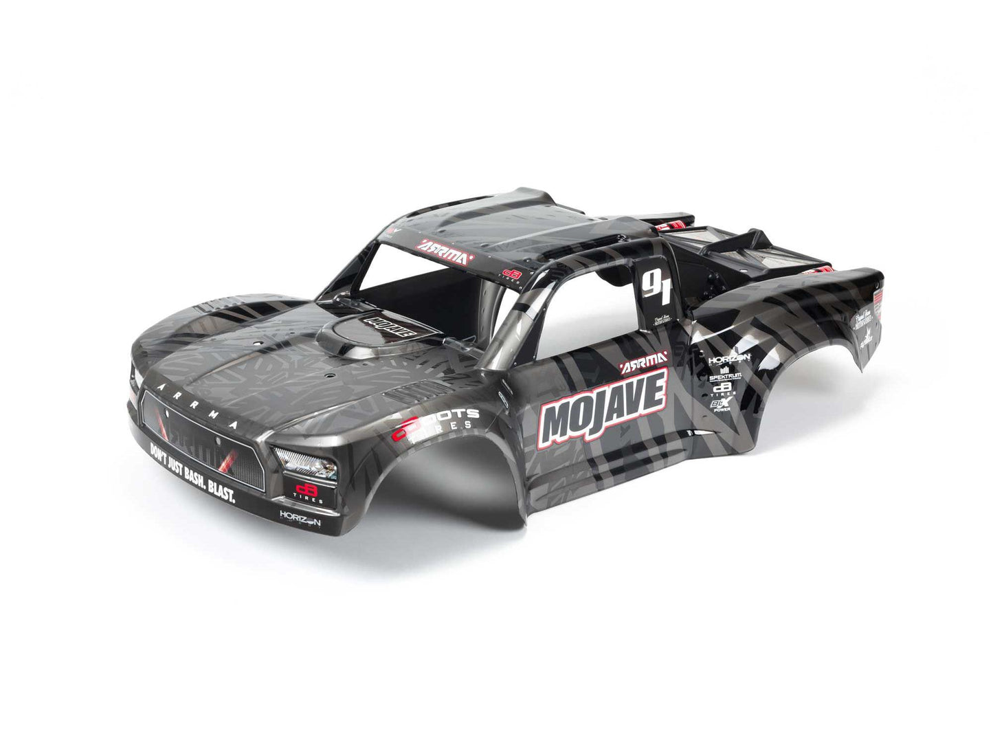 Arrma MOJAVE 6S BLX Finished Body Black ARA411006