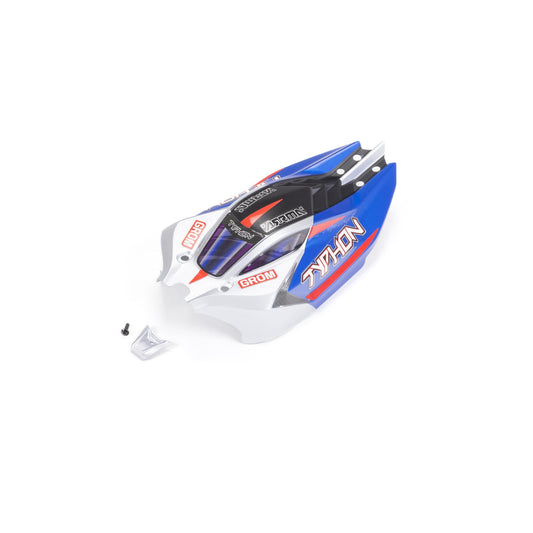 Arrma TYPHON GROM Body, Blue/Silver ARA412005