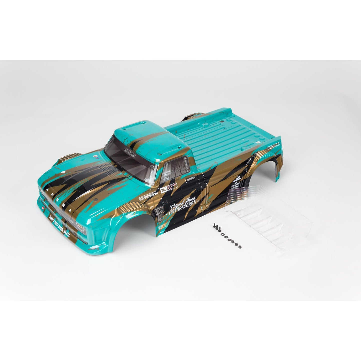 Arrma INFRACTION 4X4 MEGA Finished Body TBC ARA414005