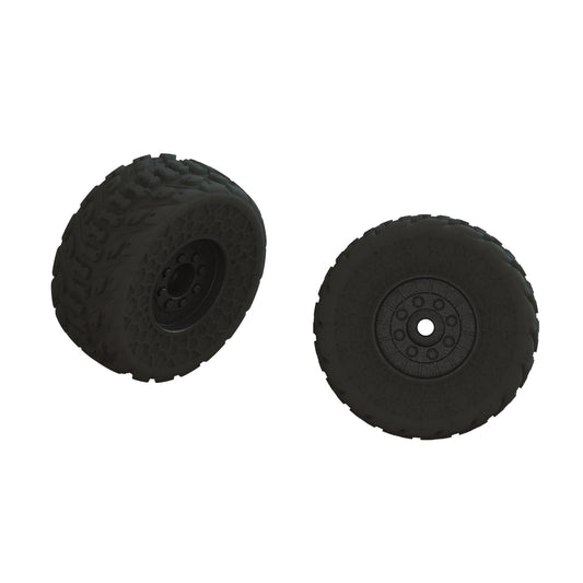 Arrma dBoots FIRETEAM Tire Set, Glued (2) ARA550107
