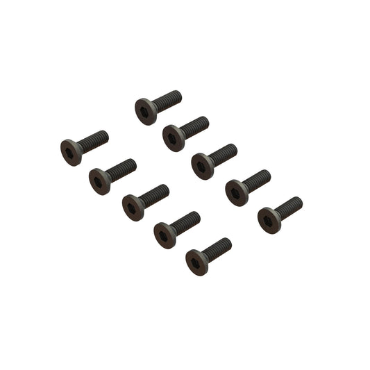 Arrma Flat Head Screw M2.5x8mm (10) ARA702016