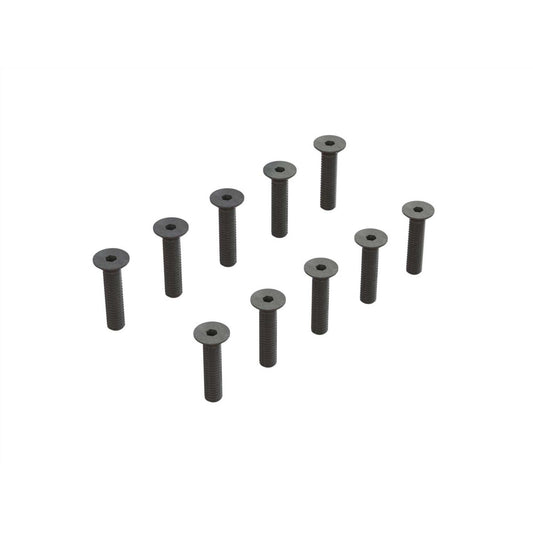 Arrma Flat Head Hex Machine Screw M3.5x16mm (10) ARA703016