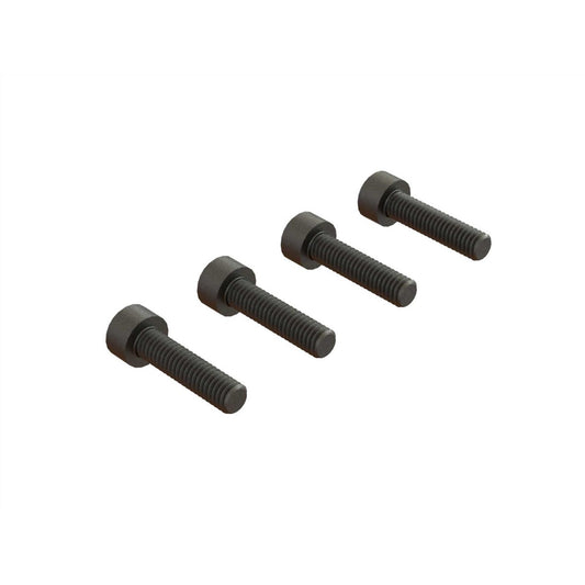 Arrma Cap Head Machine Screw M4x12mm (4) ARA723412