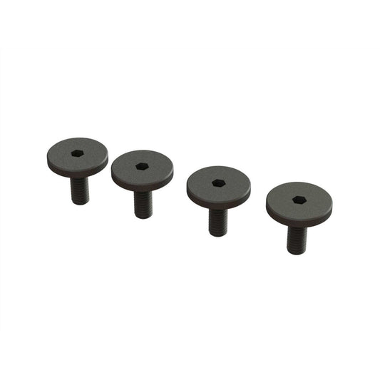 Arrma Large Head Screw M3x8mm (4) ARA727308