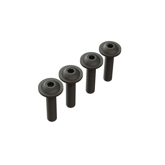 Arrma Button Head Screw Flanged M4x18mm (4) ARA727412