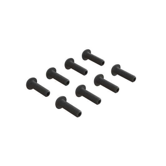 Arrma Double Socket Button Head Screw, M4 x 14mm (8) ARA727414