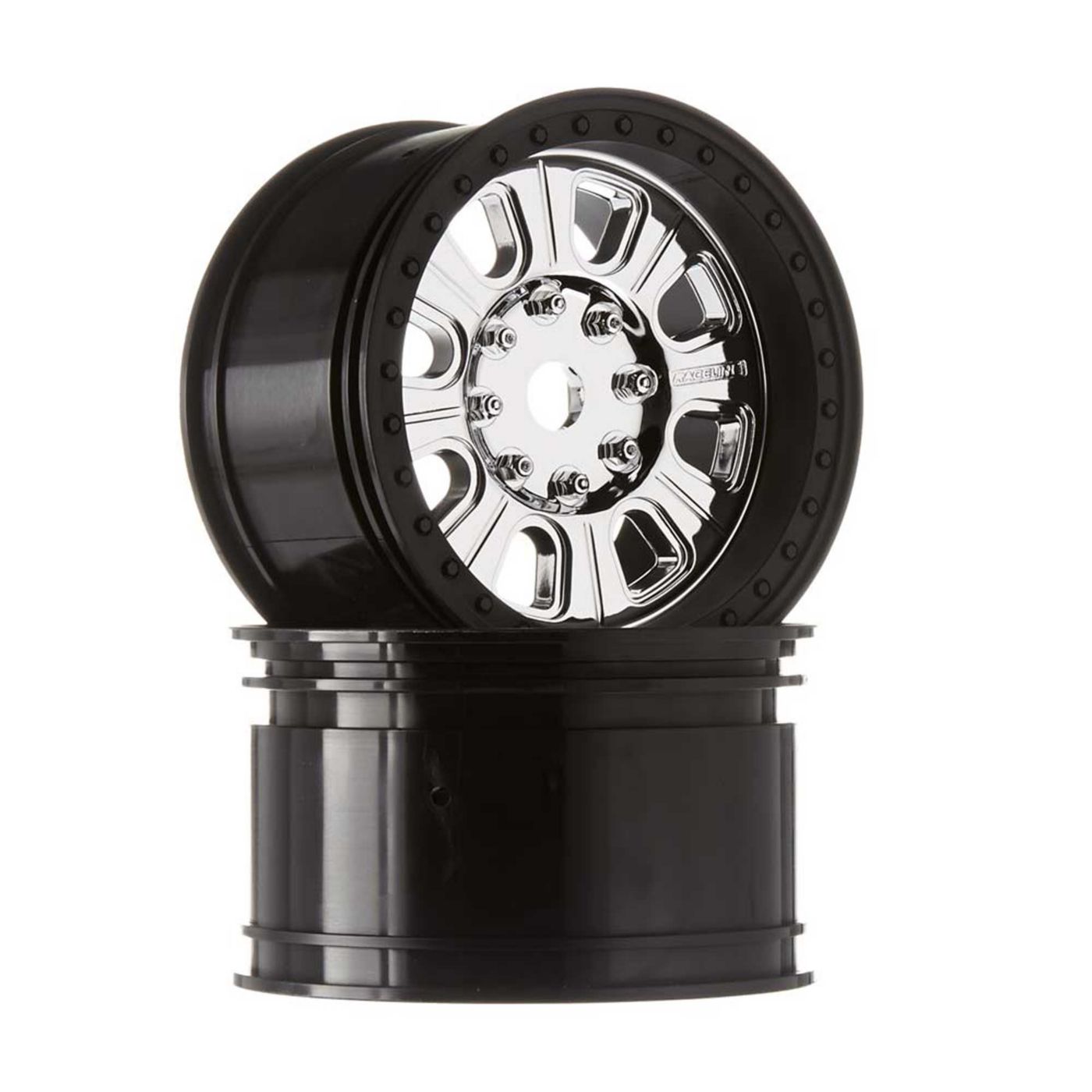Axial 3.8 Raceline Monster Wheels Black (2) AX31043