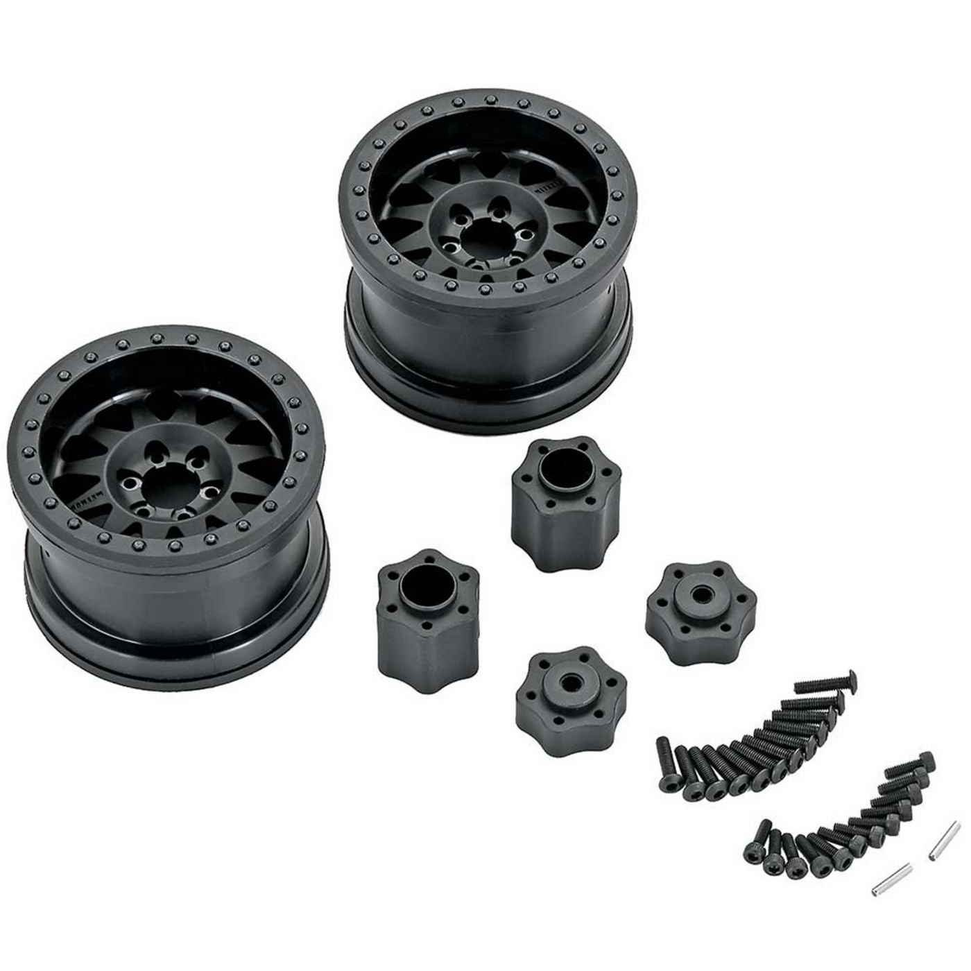 Axial 2.2 Method Beadlock Wheels IFD Black (2) AX31178