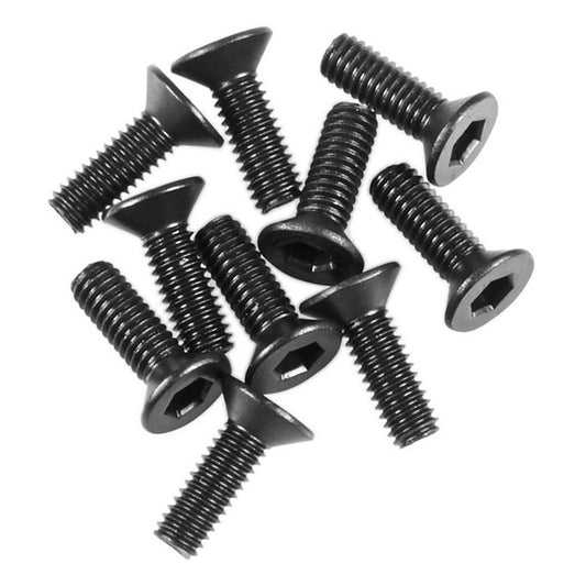 Axial M2.6x8mm Hex Socket Flat Head Black (10) AX31372