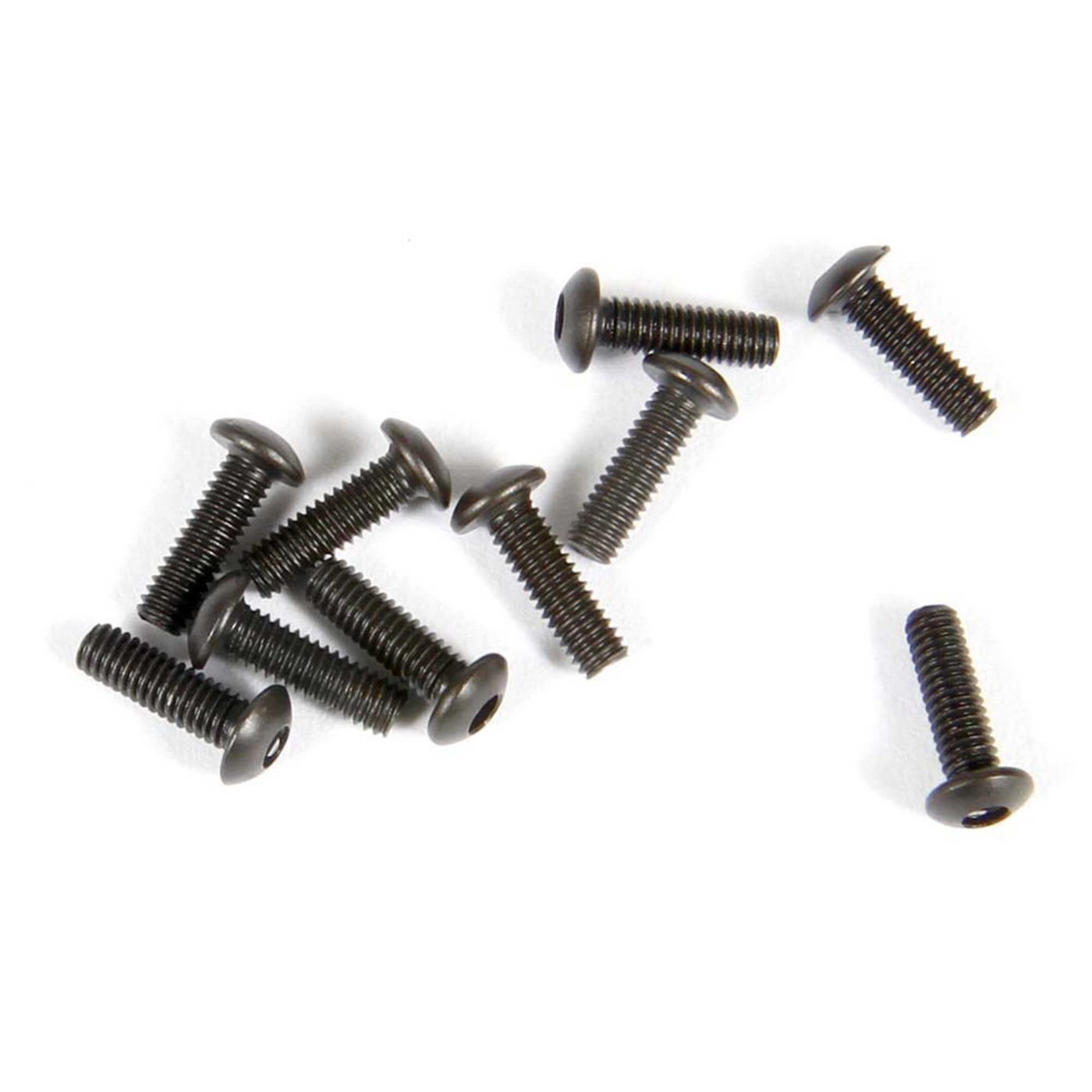 Axial Hex Socket Button Head Black M2.6x8mm (10) AX31373