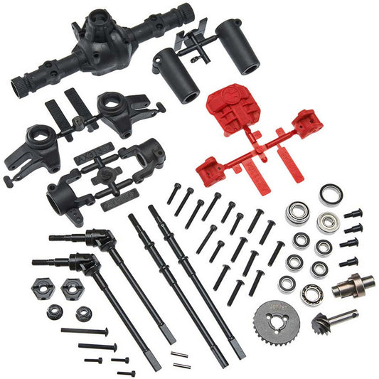 Axial AR44 Locked Axle Set Front/Rear Complete AX31438