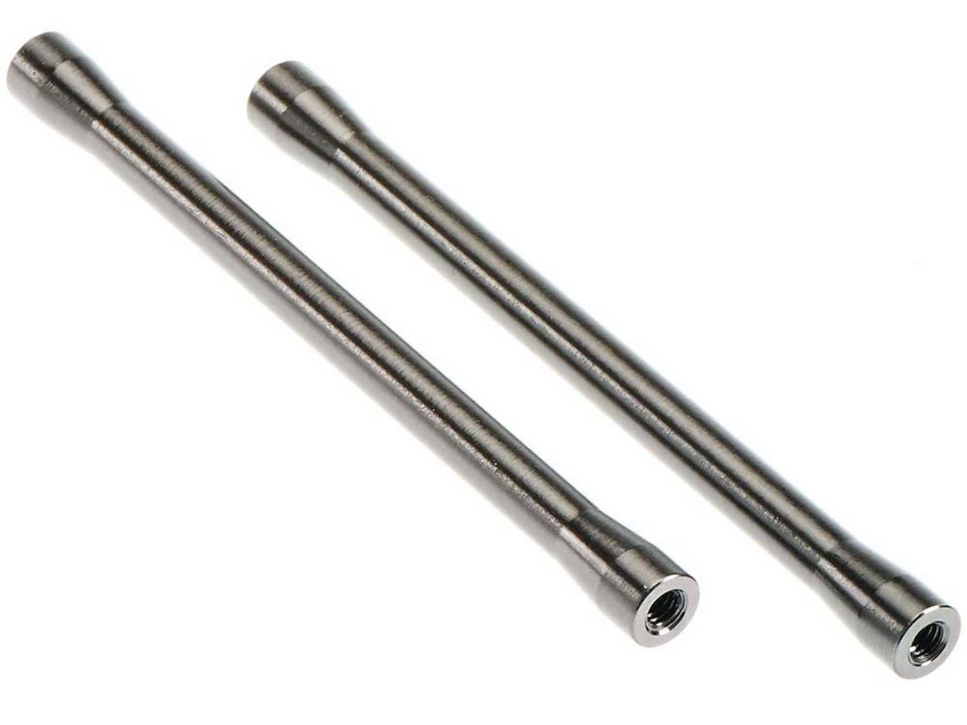 Axial Threaded Aluminum Link 7.5x94mm Grey (2) Opt AX31487