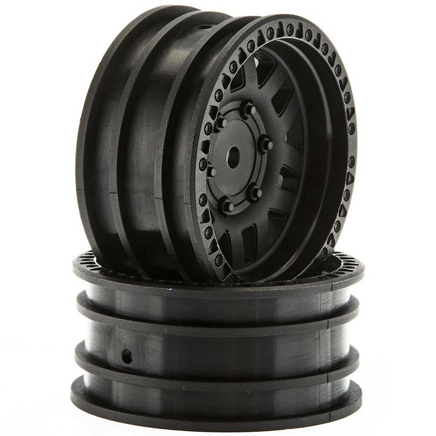 Axial 1.9 Wheels KMC XD Machete Crawl Black (2) AX31587