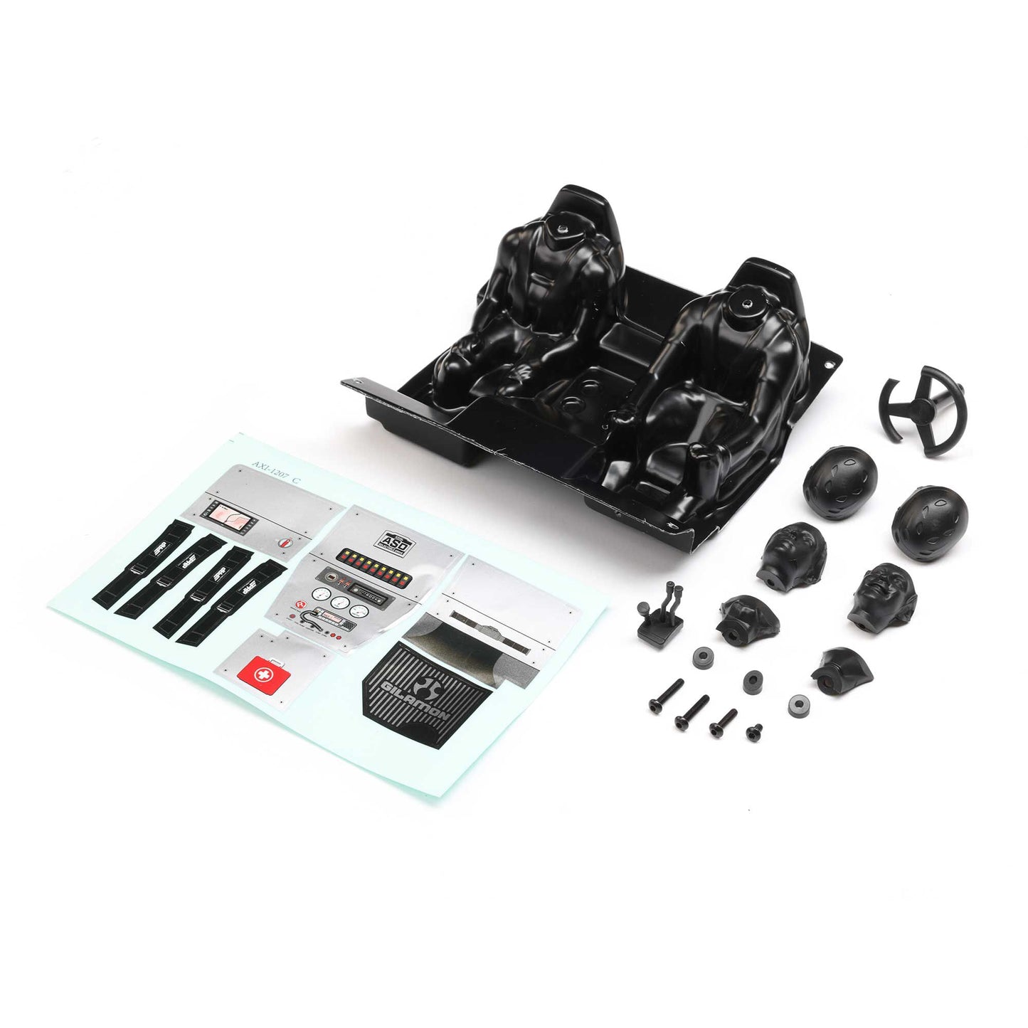 Axial Interior Set, Clear: Gilamon AXP8 AXI-2192